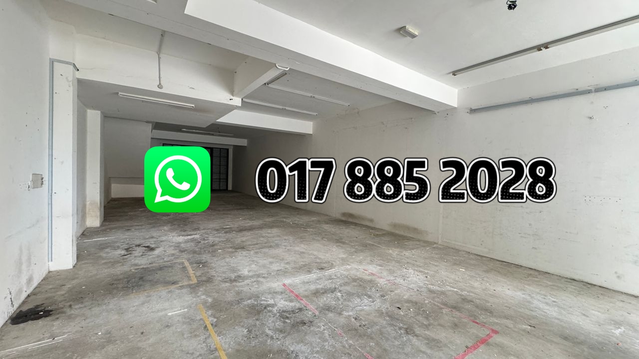 PKL Pusat Komersial Lobak Ground Floor For Rent @ Seremban