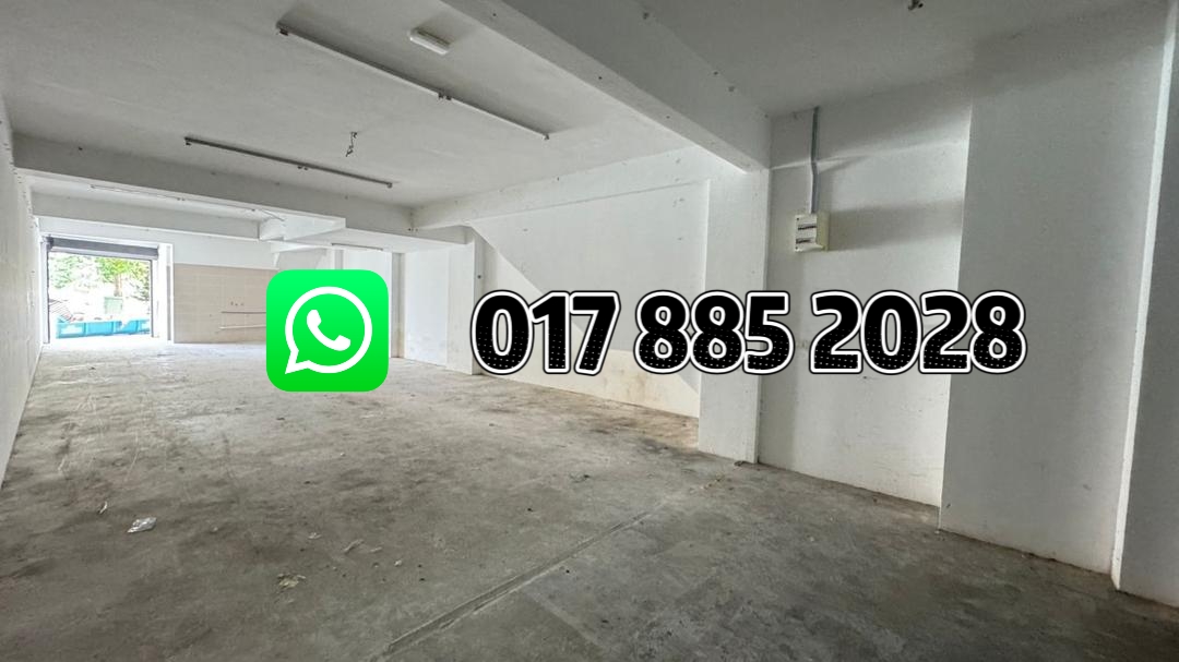 PKL Pusat Komersial Lobak Ground Floor For Rent @ Seremban