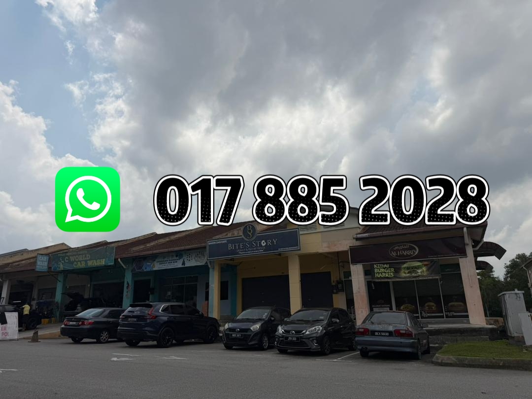 End Lot Single storey shop Garden Avenue S2 Heights Seremban