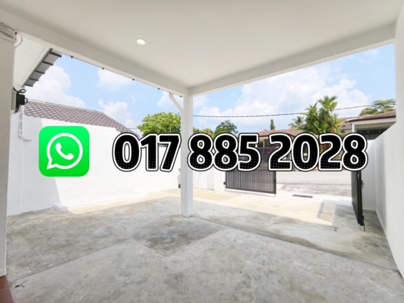 Single Storey terrace house Taman Bukit Mutiara Desa Berdiam Nee Yan