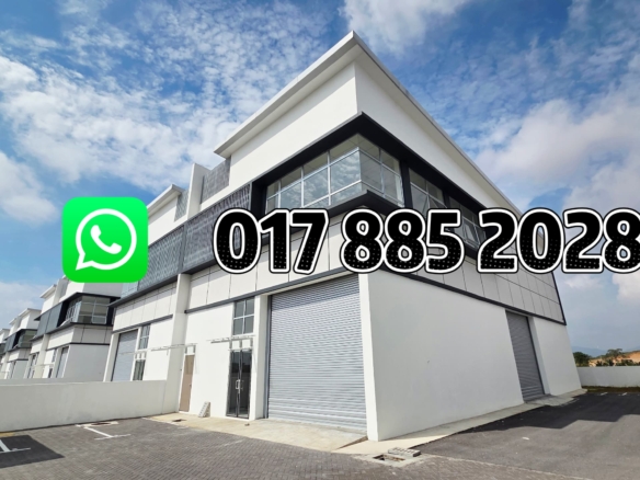 1.5 Storey Semi-D Factory Bandar Enstek Industrial Park Baru Enstek Nilai Industry Park Eco World