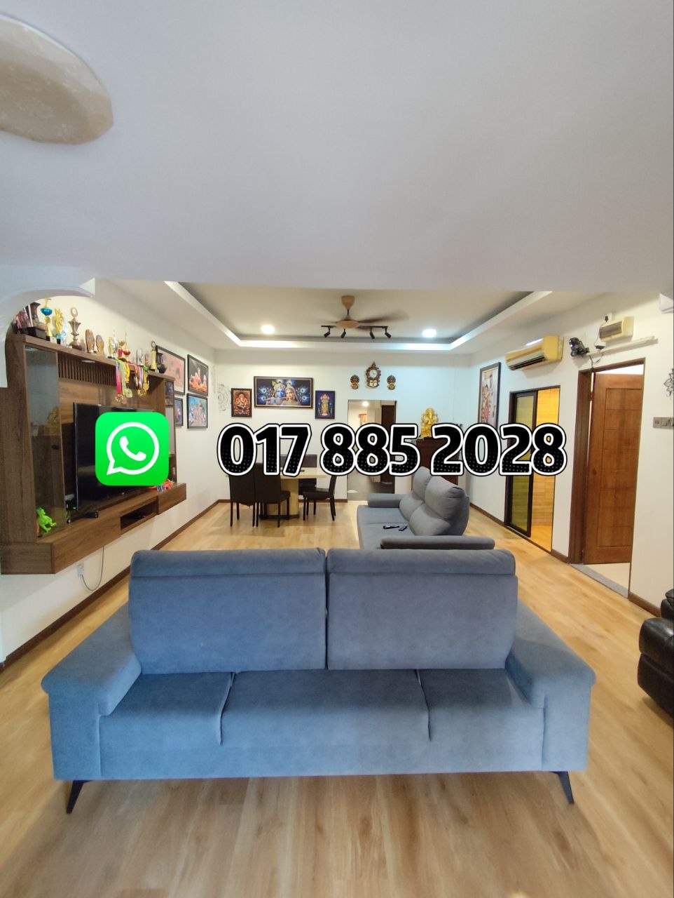 Single storey Bangalow Taman Merbok Ria Rasah Jaya Harapan Baru Desa Rasah