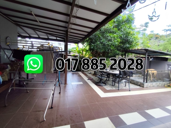 Single storey Bangalow Taman Merbok Ria Rasah Jaya Harapan Baru Desa Rasah