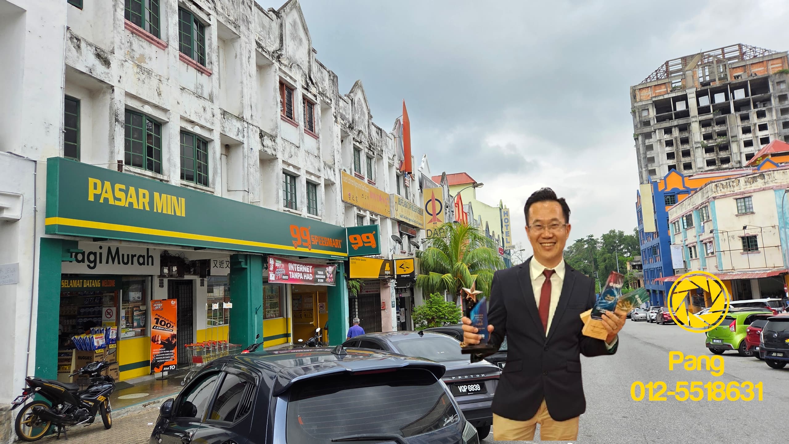Kemayan Square Good ROI 3 storey Shop for rent