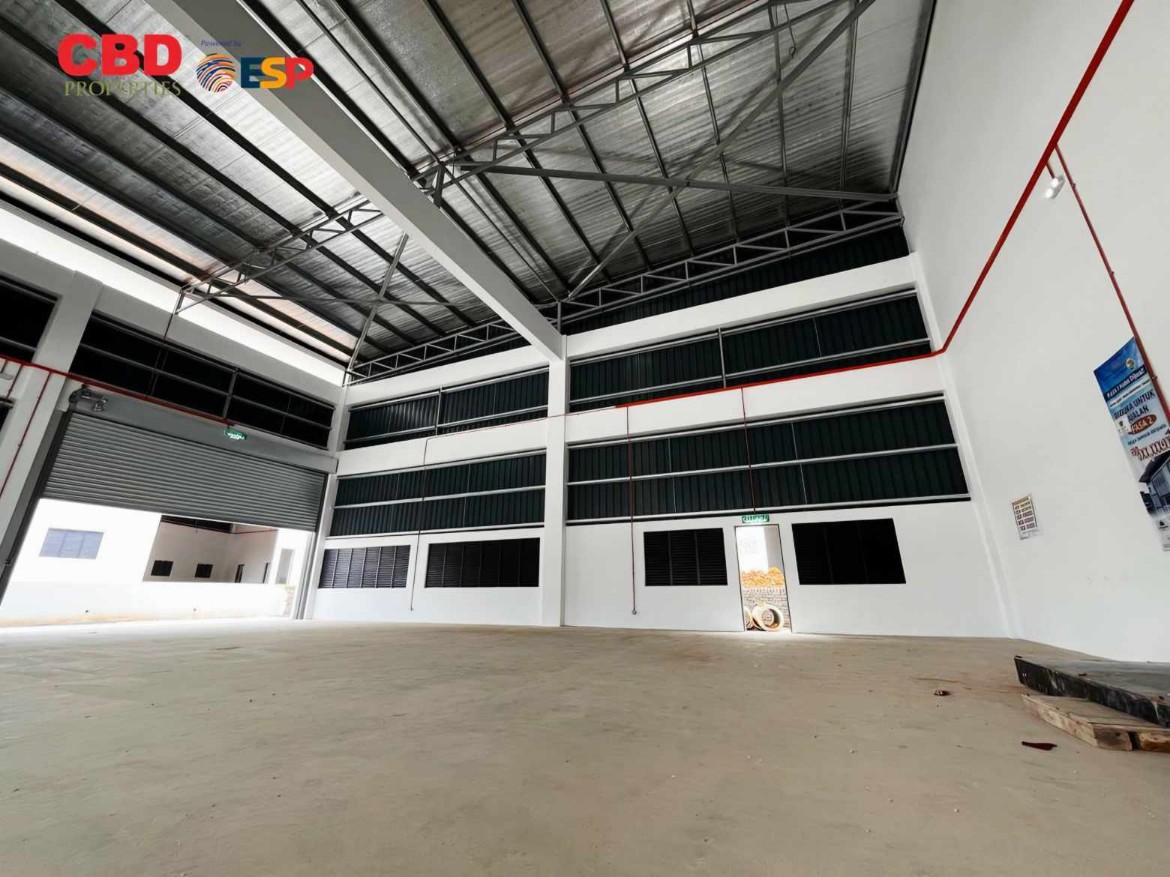 Senawang Sungai Gadut Guarded Industrial Park New Big Semi-D Factory for rent