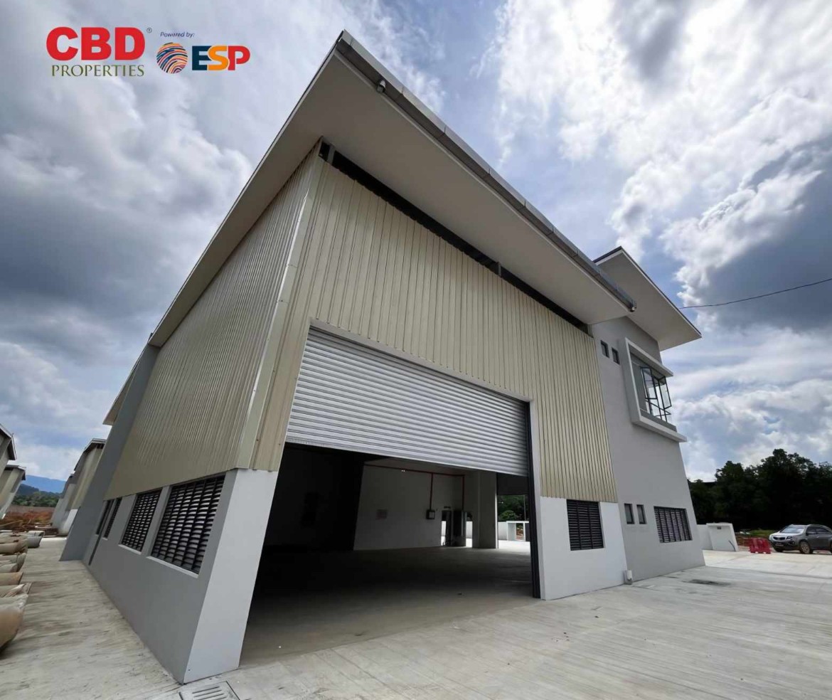 Senawang Sungai Gadut Guarded Industrial Park New Big Semi-D Factory for rent