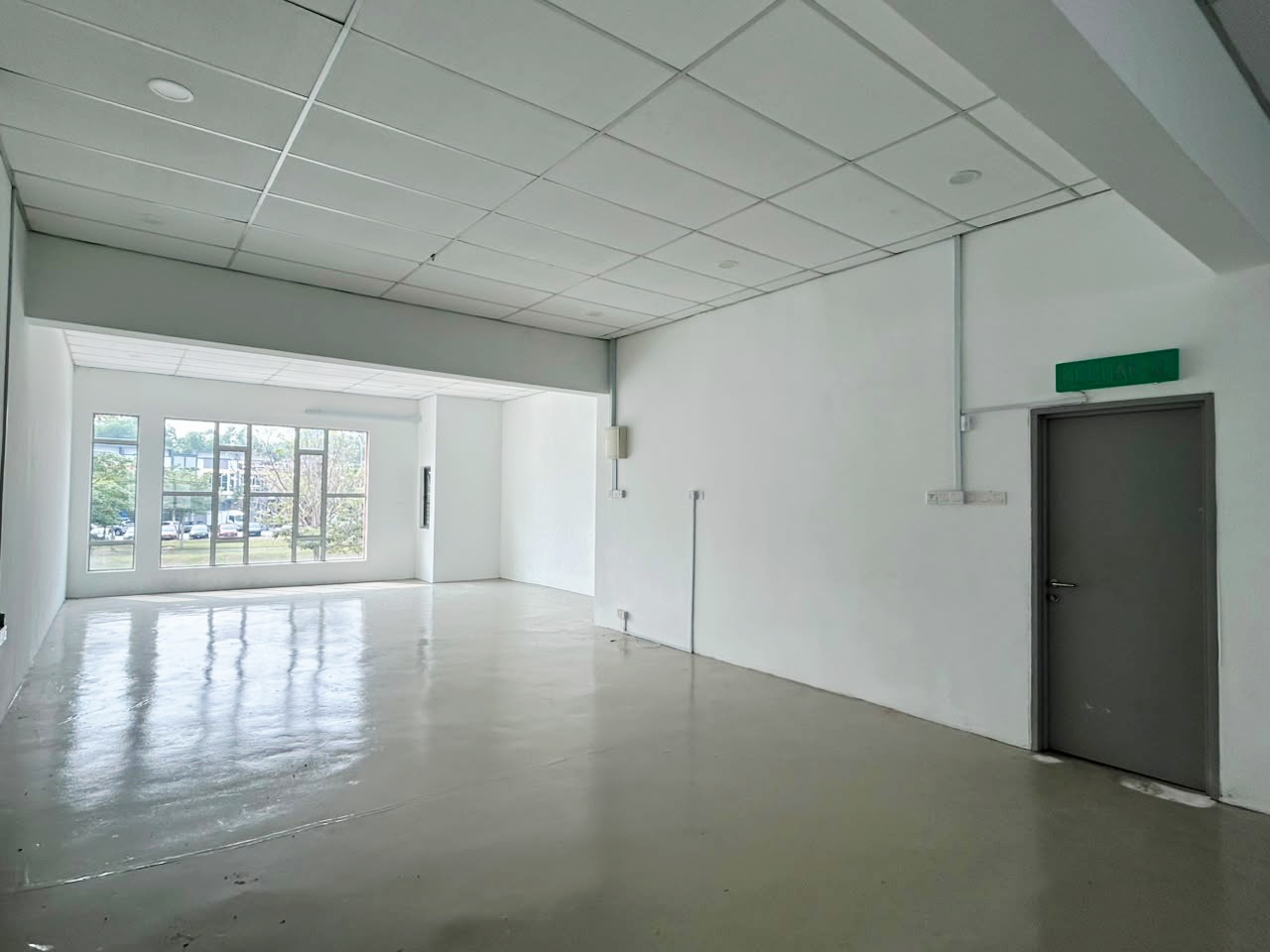 Rahang Blossom Commercial facing main road First Floor shop for rent