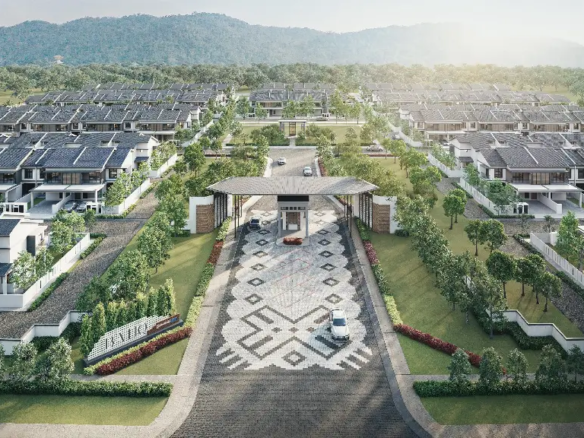Batiq 28-ft wide 2-storey garden homes in Seremban 2