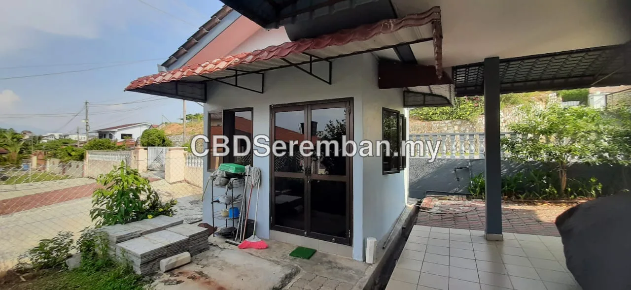 Single Storey Bungalow House @ Taman Bukit Rasah for Sale