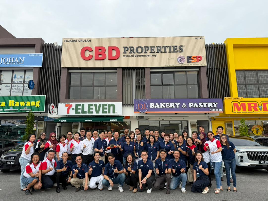 CBD Properties (Seremban) team in front of our office in Seremban